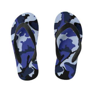 Blauwe Camo, Teenslippers van Kind