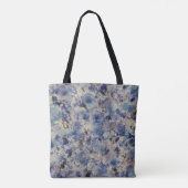 Blauwe Canvas tas (Achterkant)