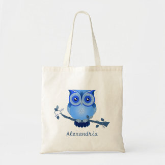Blauwe Canvas tas