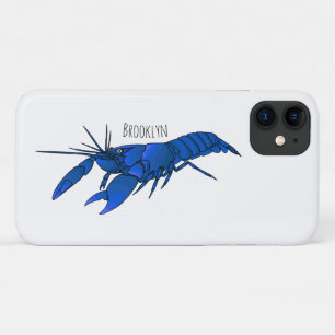 Blauwe cartoon iPhone 11 hoesje