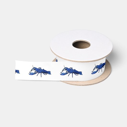 Blauwe cartoon lint (Spoel)