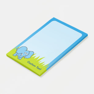 Blauwe Cartoon Post-it® Notes