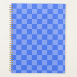Blauwe cheque planner