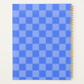 Blauwe cheque planner (Achterkant)