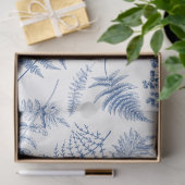  Blauwe chinoiserie Decoupage Tissuepapier (Geschenk)