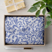  Blauwe chinoiserie Decoupage Tissuepapier (Geschenk)