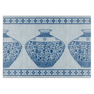Blauwe Chinoiserie Ginger Jars Vassen Snijplank