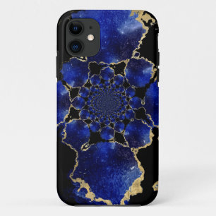 Blauwe Christelijke kruisbalken iPhone 11 Hoesje