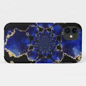 Blauwe Christelijke kruisbalken Case-Mate iPhone Case (Achterkant (horizontaal))