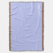 Blauwe cichoreibloem deken (Voorkant Verticaal)