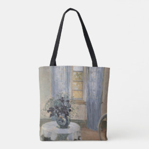 Blauwe Clematis in het atelier van de kunstenaar, Draagtas