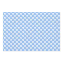 Blauwe Coquette Bogen, Trellis, Preppy
