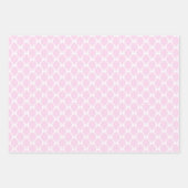 Blauwe Coquette Bogen, Trellis, Preppy Inpakpapier Vel (Voorkant 2)