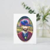 Blauwe Corsair van Toscane Briefkaart (Staand voorkant)