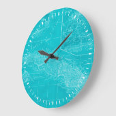 Blauwe Cuba-kaart Grote Klok (Hoek)