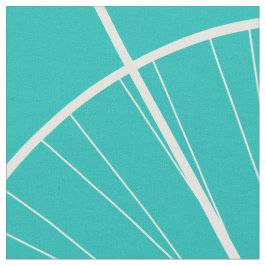  blauwe dag in de Park fiets Stof