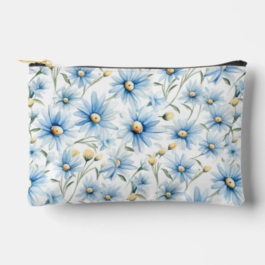  Blauwe Daisies Etui (Voorkant)