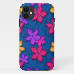 Blauwe Daisy Flower Phone Case