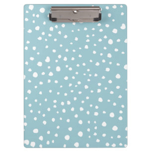 Blauwe Dalmatische Spots, Dalmatische Stippen, gek Klembord