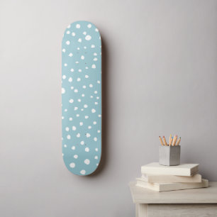 Blauwe Dalmatische Spots, Dalmatische Stippen, gek Skateboard
