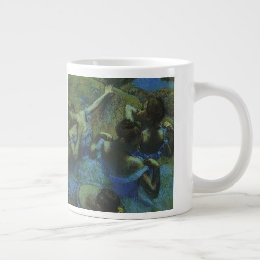 Blauwe dansers van Edgar Degas,  impressionisme Jumbo Mok (Rechts)