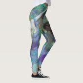 Blauwe dansers van Edgar Degas, impressionisme Leggings (Rechts)