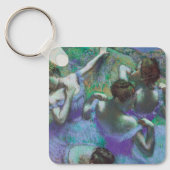 Blauwe dansers van Edgar Degas,  impressionisme Sleutelhanger (Voorkant)