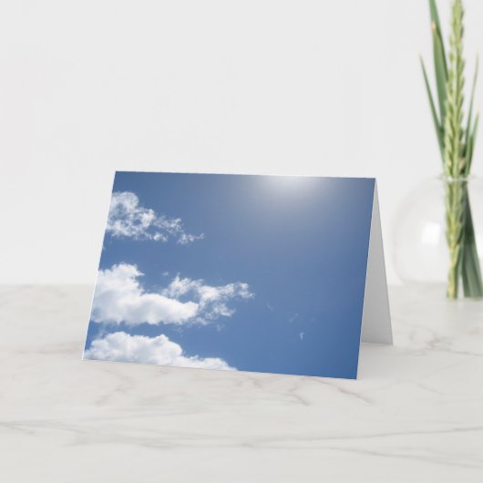 Blauwe de notakaarten van Hemelen Kaart (Voorkant)