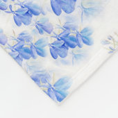 Blauwe deken van gestreepte bloem van Lobelia (Hoek)