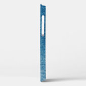 Blauwe denim jeans textuur dicht bij elkaar. Blauw Case-Mate iPhone Case (Achterkant / Links)