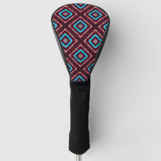 Blauwe diamant halsdoek golfheadcover