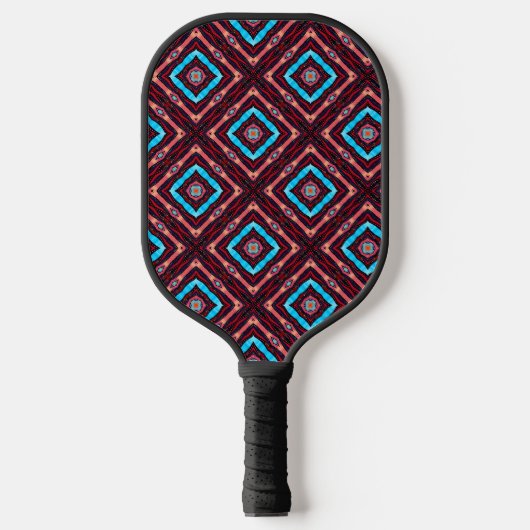 Blauwe Diamant Pickleball Paddle (Voorkant)
