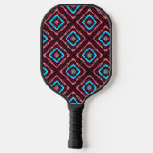 Blauwe Diamant Pickleball Paddle (Achterkant)
