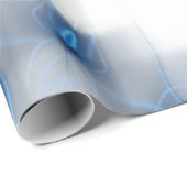 Blauwe diamanten cadeaupapier (Rol Hoek)