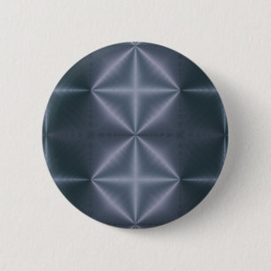 Blauwe Diamanten Ronde Button 5,7 Cm