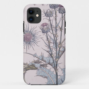 blauwe distel iPhone 11 hoesje