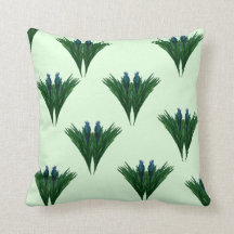Blauwe Distel Worpkussen