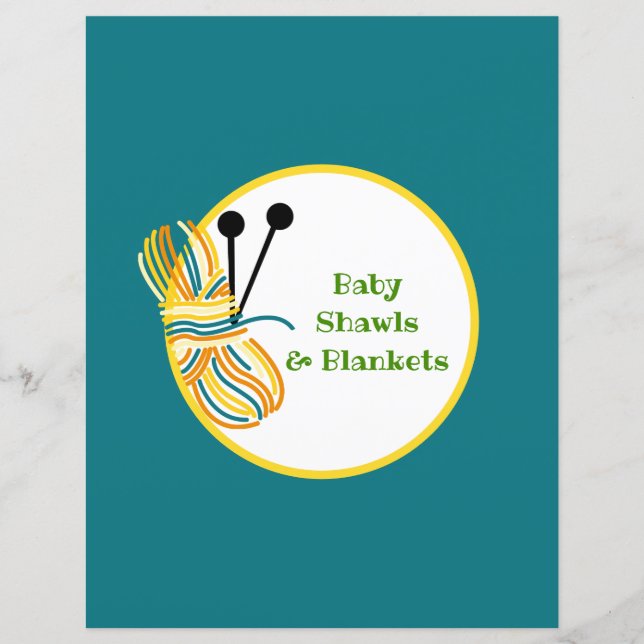 Blauwe Divider Pagina - Multomap van patroon beves (Voorkant)