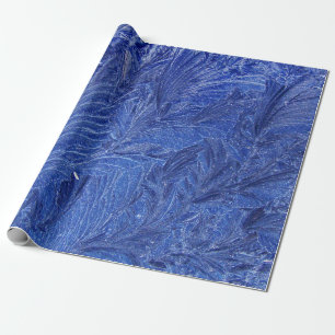 Blauwe doezelaar cadeaupapier