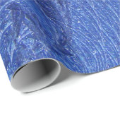 Blauwe doezelaar cadeaupapier (Rol Hoek)