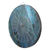 Blauwe doezelaar dartbord (Voorkant Rechts)