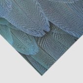 Blauwe doezelaar tissuepapier (Detail)