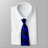 Blauwe Dog Argenta Stropdas (Gebonden)