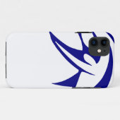 Blauwe dolfijn Case-Mate iPhone case (Achterkant (horizontaal))