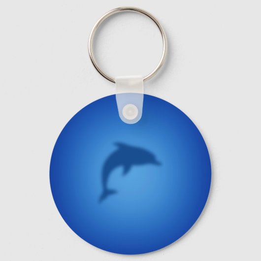 Blauwe dolfijn sleutelhanger (Voorkant)