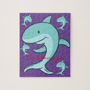 Blauwe dolfijnen Leaping Thunder_Cove Legpuzzel