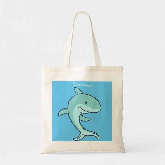 Blauwe dolfijnen Leaping Thunder_Cove Tote Bag (Voorkant)