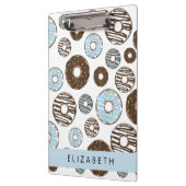 Blauwe Donuts, Bruine Donuts, Strooien, Jouw naam Klembord (Links)