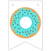 Blauwe Donuts Vlaggetjes (Tweede vlag)