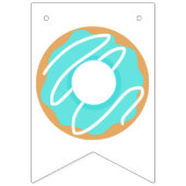 Blauwe Donuts Vlaggetjes (Derde vlag)